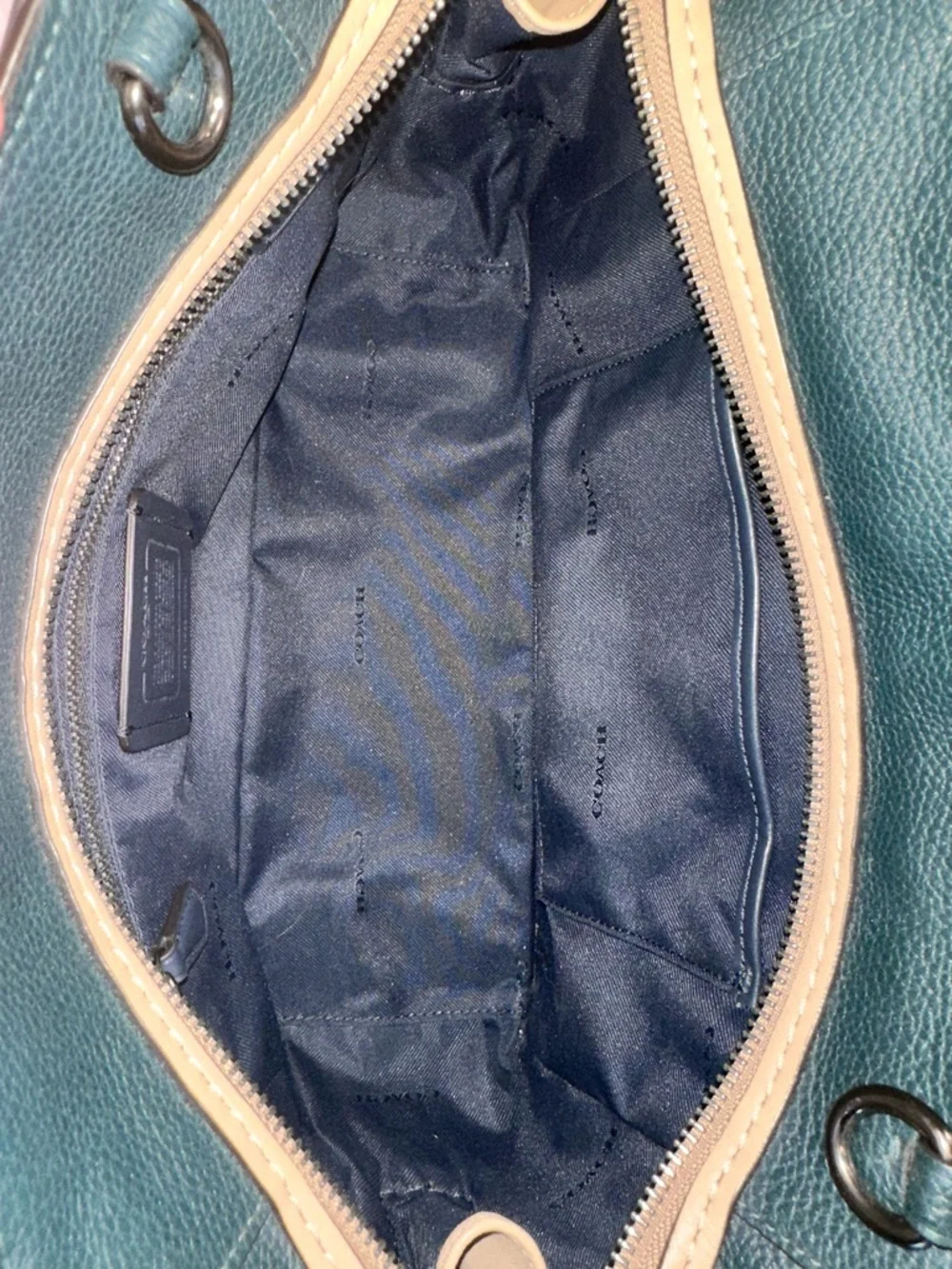 Coach Dreamer Satchel 31633 • Aurora Multi Colorblock Leather • Like New 🌸 - Picture 10 of 14